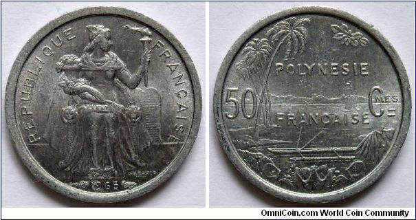 50 centimes.
1965