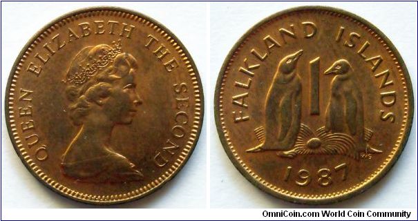 1 penny.
1987
