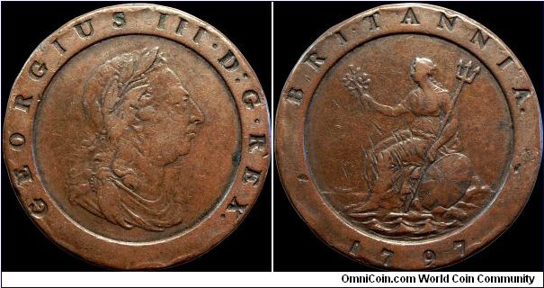 1797 2 Penny                                                                                                                                                                                                                                                                                                                                                                                                                                                                                                             
