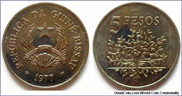5 pesos.
1977, F.A.O.