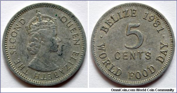 5 cents.
1981, F.A.O.