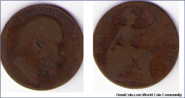 Half Penny
George V