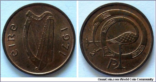 1/2 penny.
1971