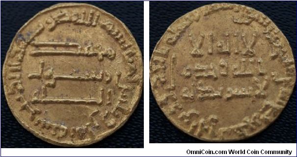 al-Mansur (136-158h), Dinar, 138h, 4.27g Gold(Lowick 188; A 212), about
extremely fine, scarce