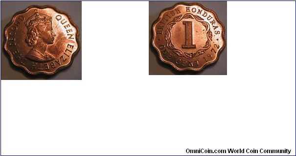 British Honduras 1972 1 cent