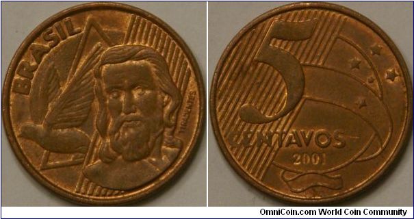 5 centavos, 21 mm