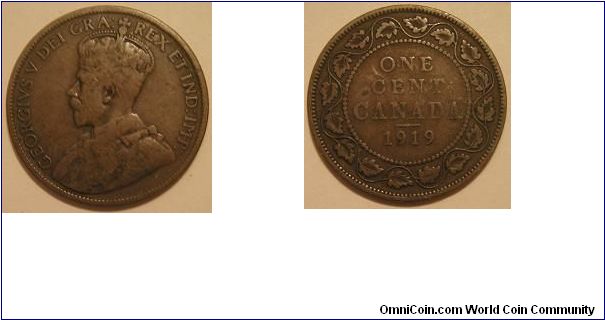 1919 1 cent - Canada