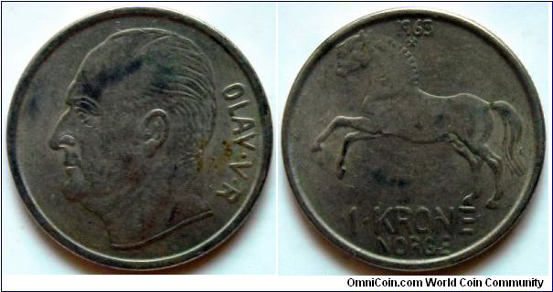 1 krone.
1963