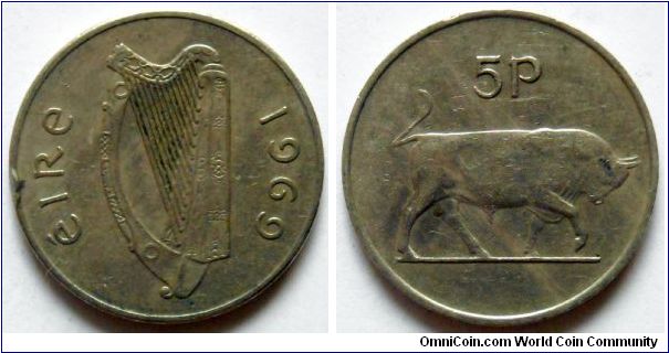 5 pence.
1969