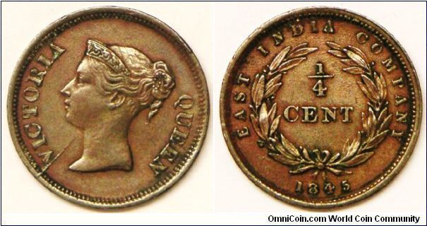 1/4 cent