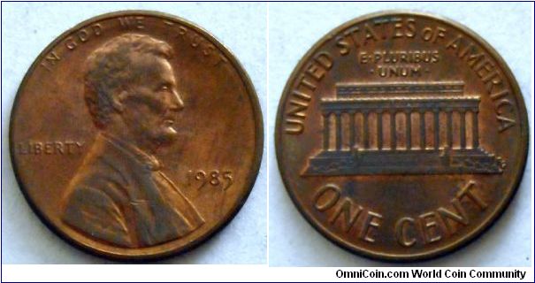 1 cent.
1985