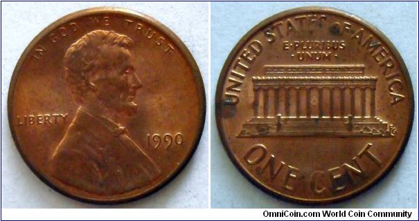 1 cent.
1990