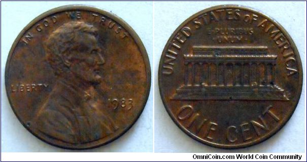 1 cent.
1983