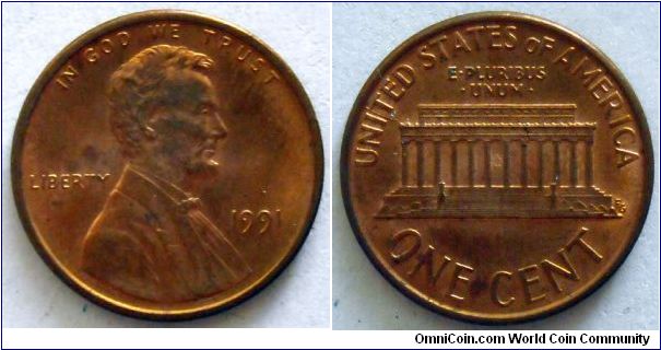 1 cent.
1991