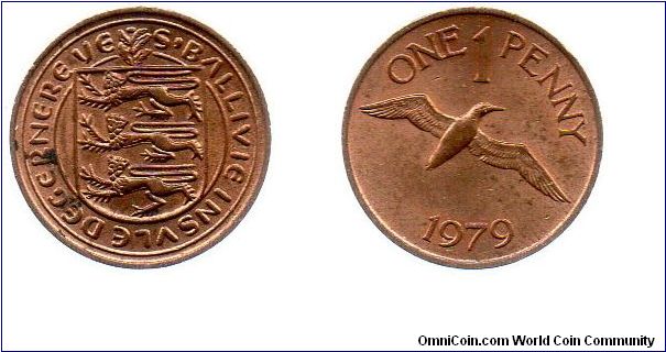 1979 1 penny - Gannet