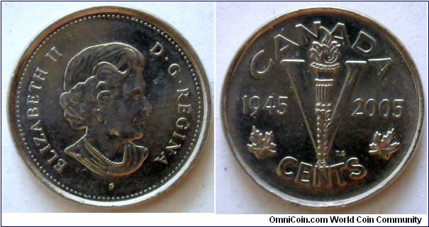 5 cents.
2005, Anniversary of Victory