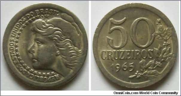 50 cruzeiros.
1965