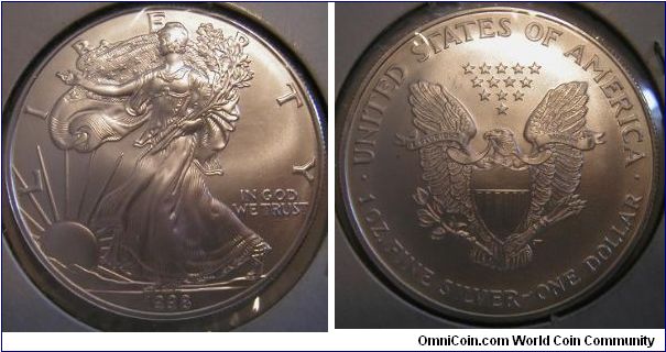 1998 American Silver Eagle - USA