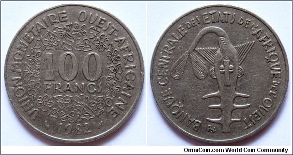 100 francs.
1982