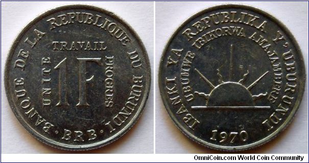 1 franc.
1970