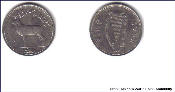 Ireland, 1 Punt, 1998