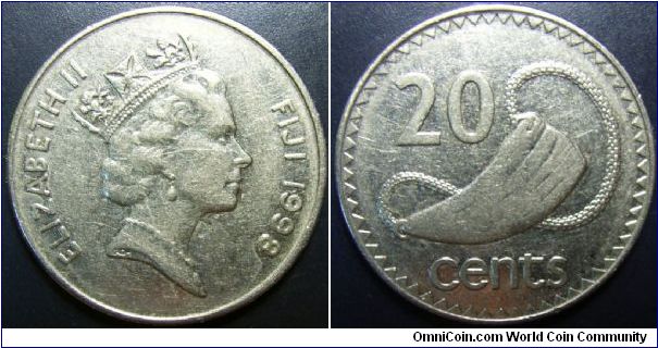Fiji 1998 20 cents. Found it circulating in Aus.