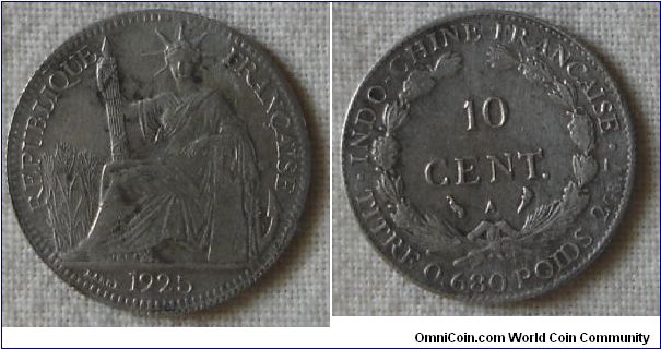 KM# 16.1 10 CENTS
2.7000 g., 0.6800 Silver 0.0590 oz. ASW Obv: Liberty seated, date below Rev: Denomination within wreath Rev. Leg.: TITRE
0.680 POIDS 2 GR. 7
Mintage:4,909,000