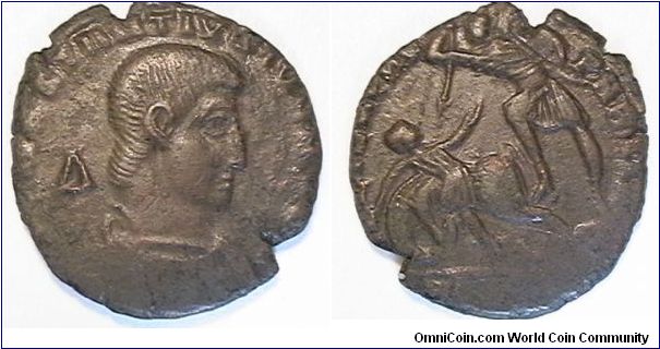 Constantius Gallus, 351-354 AD, AE3,