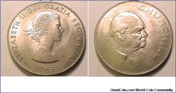 Churchill Crown,
Copper-nickel