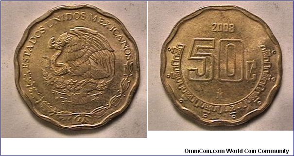 50 Centavos, Alum-bronze
