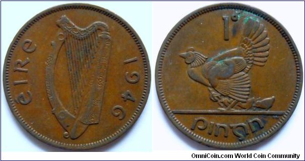 1 penny.
1946