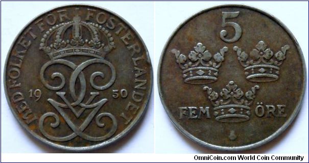 5 ore.
1950, Iron