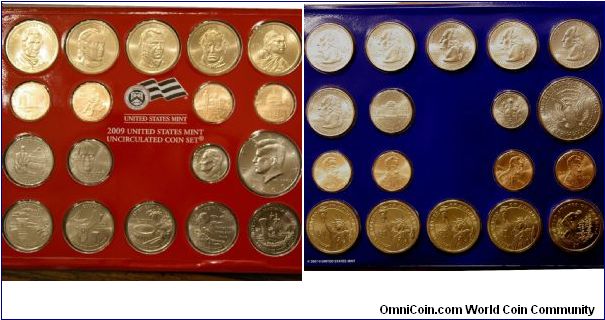 2009 US Mint 36 coin Uncirculated set. New record for number of coins in a single US mint set?