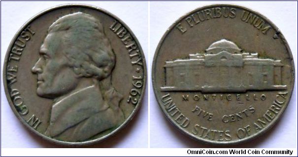 5 cents.
1962