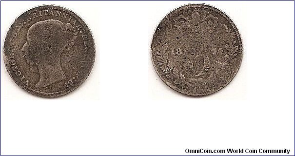 3 Pence
KM#730
1.4138 g., 0.9250 Silver 0.0420 oz. ASW, 16 mm. Ruler: Victoria Obv: Head left Rev: Crowned denomination divides date within oak wreath