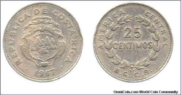 1967 25 centimos