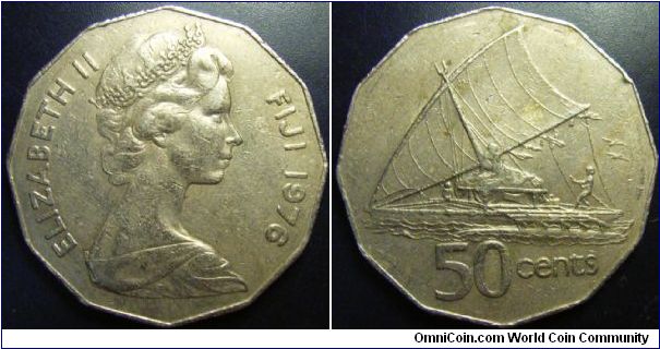 Fiji 1976 50 cents. Found it circulating in Australia.