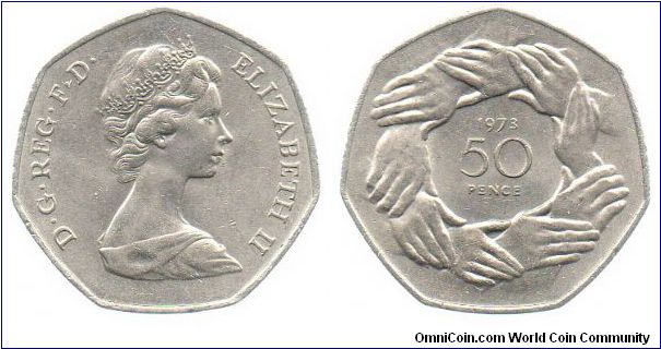 1973 50 pence