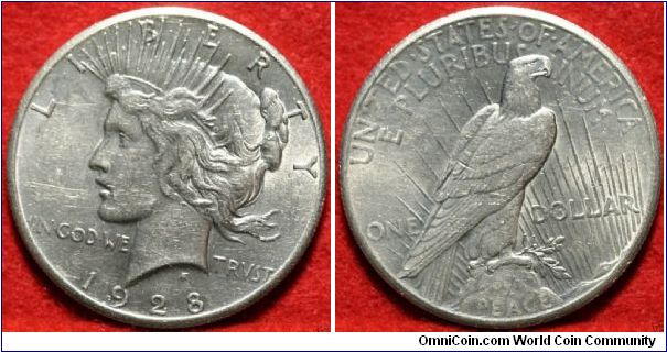 1928 Peace $