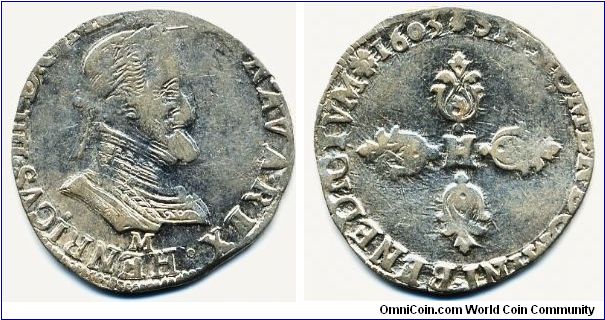 Henry IV Half Franc