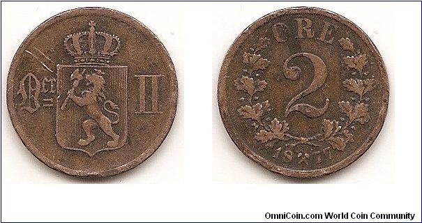 2 Ore
KM#353
4.0000 g., Bronze, 21 mm. Obv: Crowned arms divide monograms Rev: Value within wreath, crossed hammers divide date below