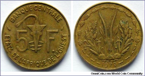 5 francs.
1979
