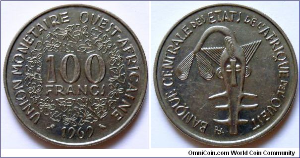 100 francs.
1969