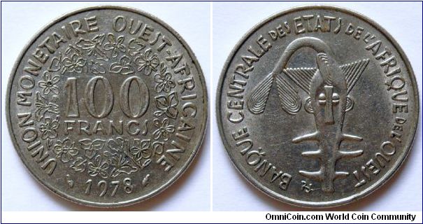 100 francs.
1978
