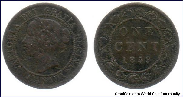 1859 1 cent