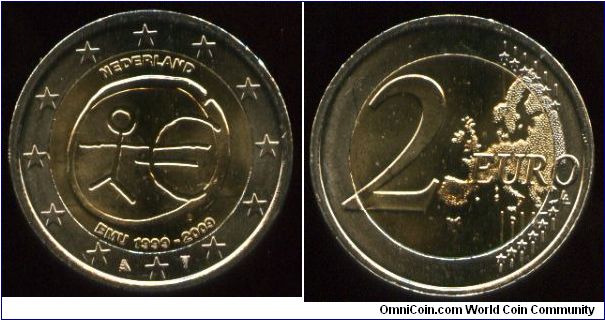 2 Euros
Economic & Monetary Union, 1999-2009
Stick figure and Euro symbol
Map of the community & Value