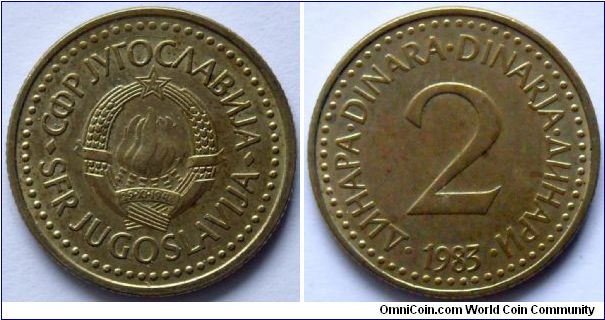 2 dinars.
1983