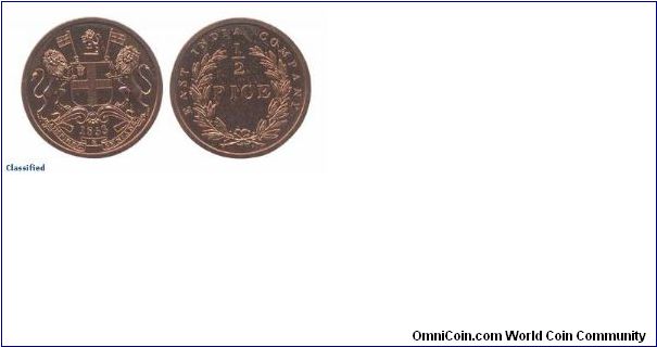 One of the Rarest Coins minted by East India Company. The year of minting is 1853. During that time actually the ruler was Queen Victoria. But this coin has East India Company Emblem instead of Queen Victoria