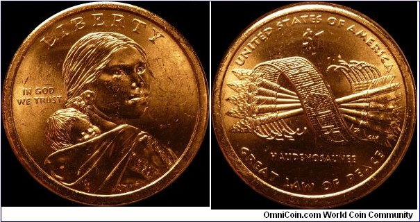$1 Sacagawea 2010-P