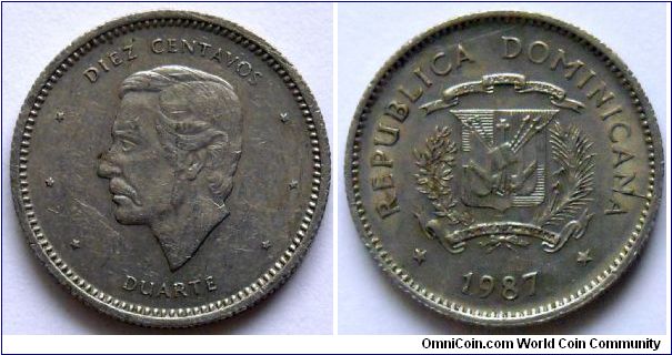 10 centavos.
1987